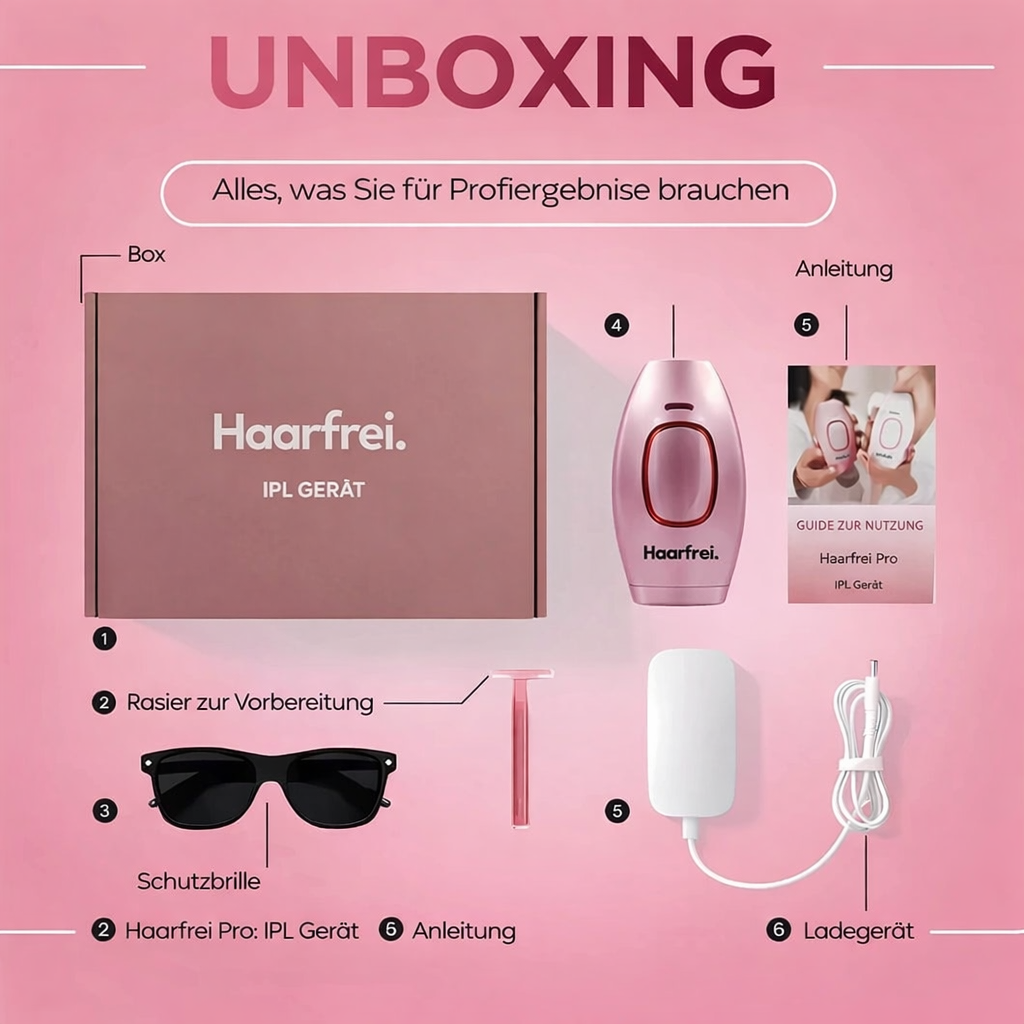 Haarfrei Pro Komplettset